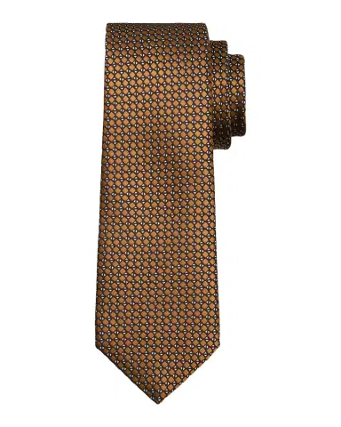 Giorgio Armani Men's Silk Geometric Tie | Thumbnail 2 Giorgio Armani Men's Silk Geometric Tie | Thumbnail 2