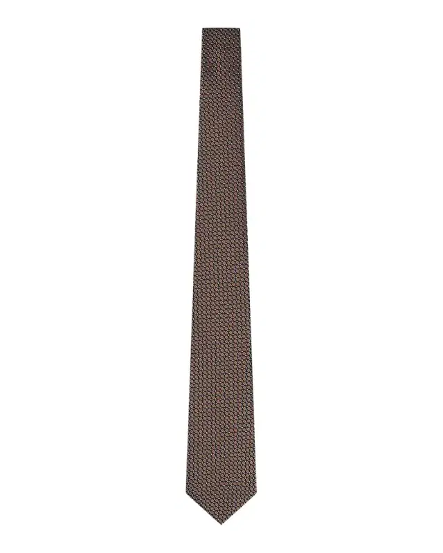 Giorgio Armani Men's Silk Geometric Tie
