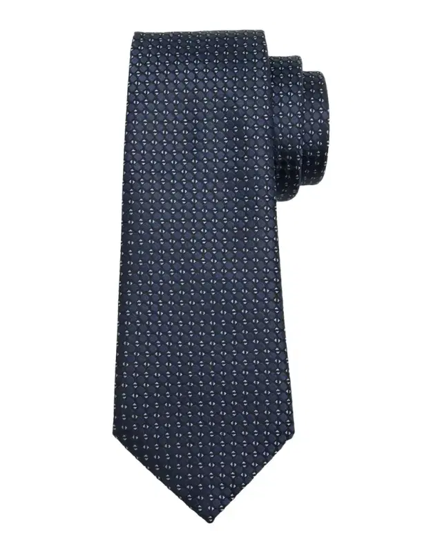 Men's Diamond Jacquard Silk Tie Men's Diamond Jacquard Silk Tie