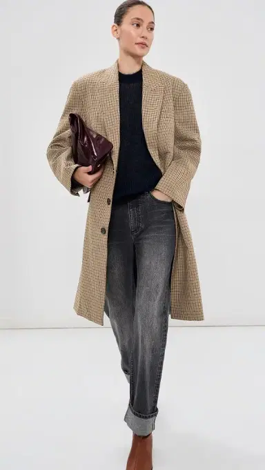 Tibi Menswear Tech Twill Tailored Midi Coat | Thumbnail 4 Tibi Menswear Tech Twill Tailored Midi Coat | Thumbnail 4