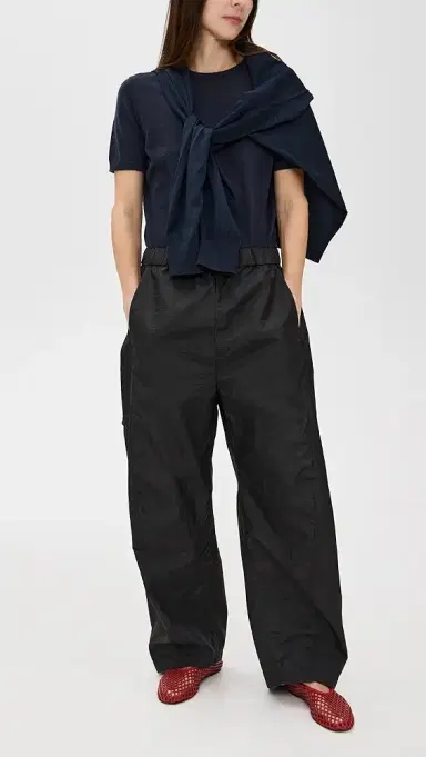Tibi Petite Crispy Nylon Winslow Pants | Thumbnail 4 Tibi Petite Crispy Nylon Winslow Pants | Thumbnail 4
