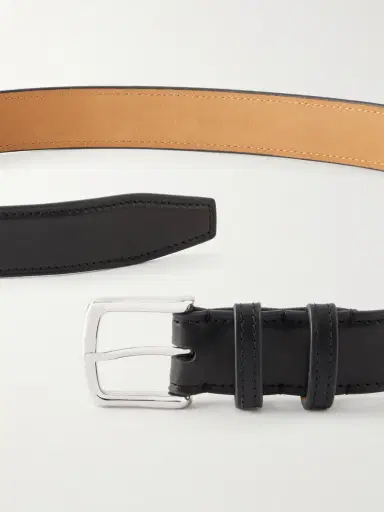 George Cleverley 3.5cm Leather Belt - Men | Thumbnail 3 George Cleverley 3.5cm Leather Belt - Men | Thumbnail 3