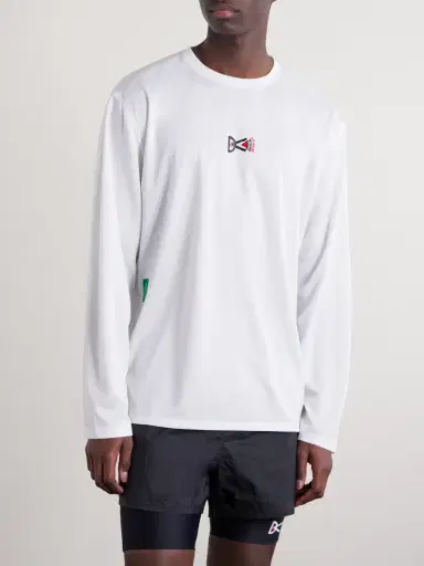 District Vision Logo-Printed Mesh T-Shirt - Men | Thumbnail 3 District Vision Logo-Printed Mesh T-Shirt - Men | Thumbnail 3