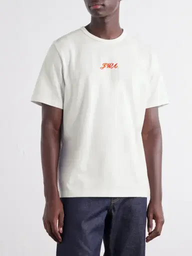 JW Anderson Logo-Embroidered Cotton-Jersey T-Shirt - Men | Thumbnail 3 JW Anderson Logo-Embroidered Cotton-Jersey T-Shirt - Men | Thumbnail 3