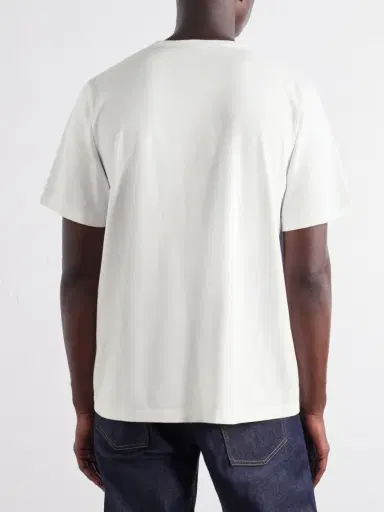 JW Anderson Logo-Embroidered Cotton-Jersey T-Shirt - Men | Thumbnail 4 JW Anderson Logo-Embroidered Cotton-Jersey T-Shirt - Men | Thumbnail 4