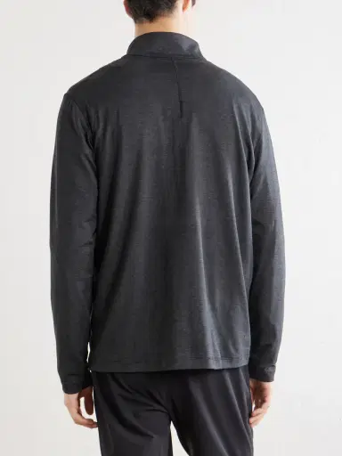 lululemon Slim-Fit Recycled Stretch-Jersey Half-Zip Sweatshirt - Men | Thumbnail 4