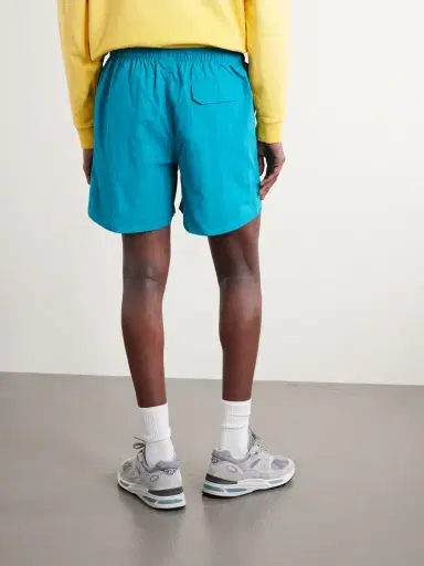 Aimé Leon Dore Straight-Leg Logo-Embroidered Shell Drawstring Shorts - Men | Thumbnail 4 Aimé Leon Dore Straight-Leg Logo-Embroidered Shell Drawstring Shorts - Men | Thumbnail 4