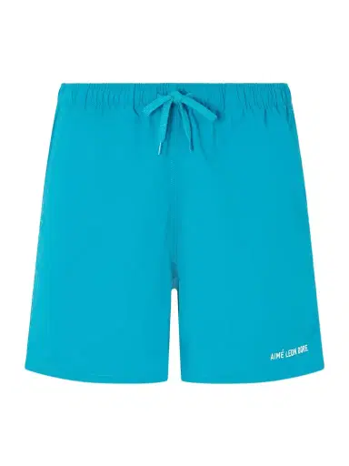 Aimé Leon Dore Straight-Leg Logo-Embroidered Shell Drawstring Shorts - Men | Thumbnail 1 Aimé Leon Dore Straight-Leg Logo-Embroidered Shell Drawstring Shorts - Men | Thumbnail 1