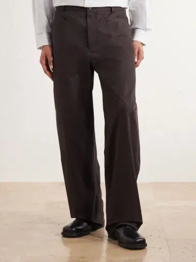 De Bonne Facture Gardian Straight-Leg Cotton-Twill Trousers - Men | Thumbnail 3 De Bonne Facture Gardian Straight-Leg Cotton-Twill Trousers - Men | Thumbnail 3