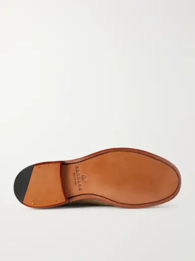 Grenson Bernie Suede Venetian Loafers - Men | Thumbnail 3