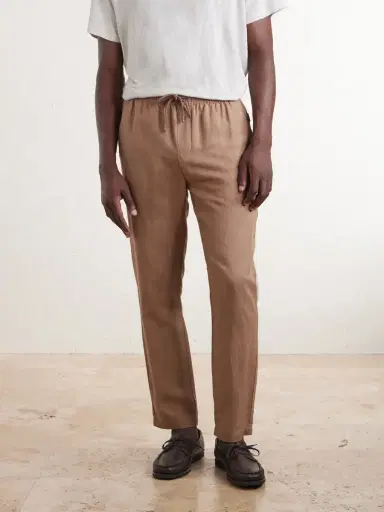 Onia Straight-Leg Linen and Lyocell-Blend Trousers - Men | Thumbnail 3 Onia Straight-Leg Linen and Lyocell-Blend Trousers - Men | Thumbnail 3
