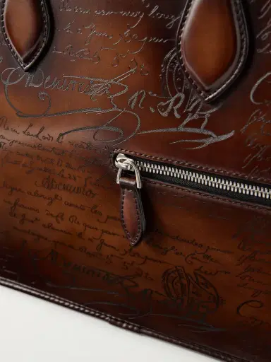 Berluti Un Jour Mini Venezia Leather Briefcase - Men | Thumbnail 5 Berluti Un Jour Mini Venezia Leather Briefcase - Men | Thumbnail 5