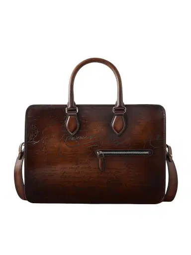 Berluti Un Jour Mini Venezia Leather Briefcase - Men | Thumbnail 1 Berluti Un Jour Mini Venezia Leather Briefcase - Men | Thumbnail 1