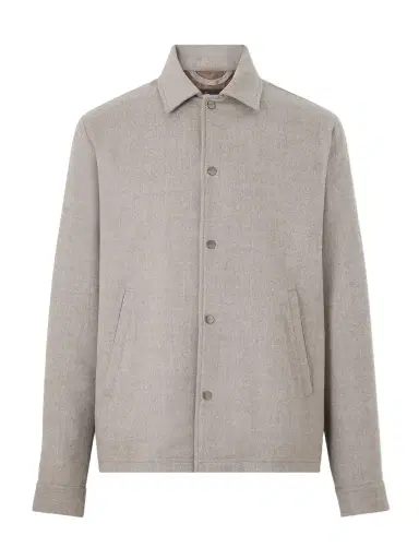 Kiton Felted Wool-Blend Blouson Jacket - Men | Thumbnail 1