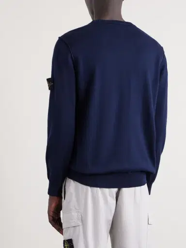 Stone Island Organic Cotton Sweater - Men | Thumbnail 4 Stone Island Organic Cotton Sweater - Men | Thumbnail 4