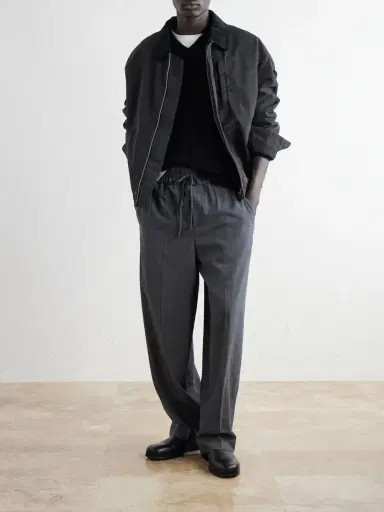 AMI PARIS Wide-Leg Virgin Wool Trousers - Men | Thumbnail 2 AMI PARIS Wide-Leg Virgin Wool Trousers - Men | Thumbnail 2