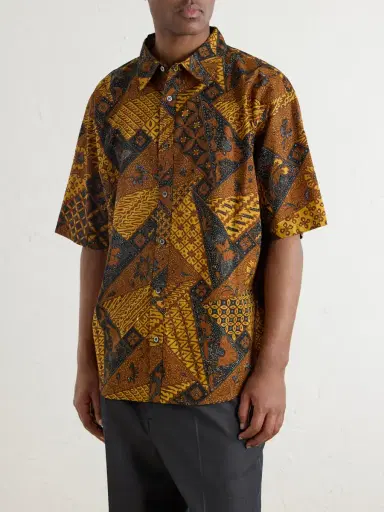 Aimé Leon Dore Printed Cotton Shirt - Men | Thumbnail 3