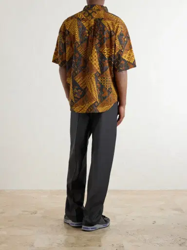 Aimé Leon Dore Printed Cotton Shirt - Men | Thumbnail 4