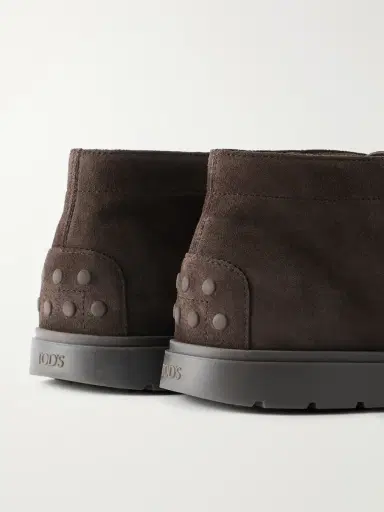 Tod's Suede Lace-Up Boots - Men | Thumbnail 5 Tod's Suede Lace-Up Boots - Men | Thumbnail 5