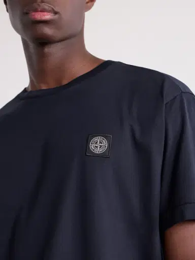 Stone Island Logo-Appliquéd Cotton-Jersey T-Shirt - Men | Thumbnail 5 Stone Island Logo-Appliquéd Cotton-Jersey T-Shirt - Men | Thumbnail 5