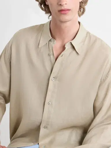 Studio Nicholson Rafe Linen Shirt - Men | Thumbnail 5 Studio Nicholson Rafe Linen Shirt - Men | Thumbnail 5