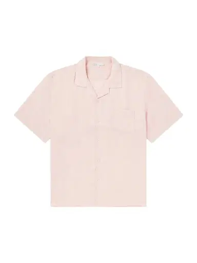 Onia Convertible-Collar Linen and Lyocell-Blend Shirt - Men | Thumbnail 1 Onia Convertible-Collar Linen and Lyocell-Blend Shirt - Men | Thumbnail 1