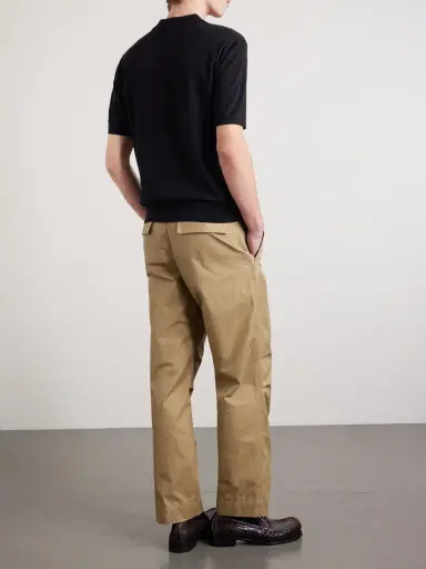Dries Van Noten Merino Wool Polo Shirt - Men | Thumbnail 4