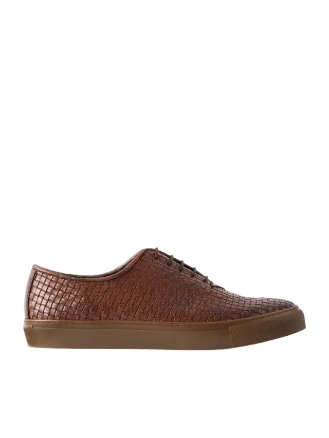 Grenson Mie Woven Leather Sneakers - Men