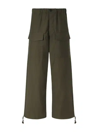 JW Anderson Wide-Leg Cotton-Blend Canvas Parachute Trousers - Men | Thumbnail 1