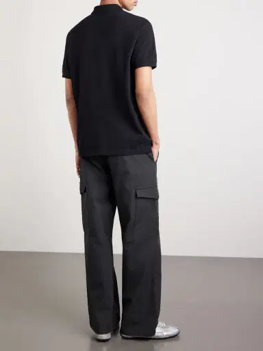 Stone Island Stretch Cotton-Blend Piqué Polo Shirt - Men | Thumbnail 4 Stone Island Stretch Cotton-Blend Piqué Polo Shirt - Men | Thumbnail 4