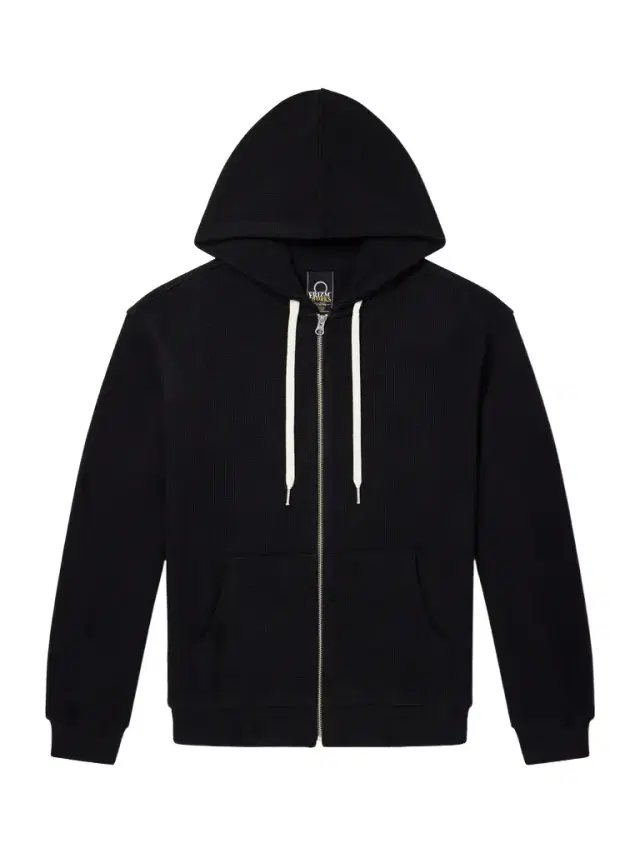 FrizmWORKS Waffle-Knit Cotton Zip-Up Hoodie - Men