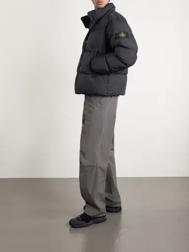 Stone Island Quilted Crinkled Recycled-Nylon Down Jacket - Men | Thumbnail 2