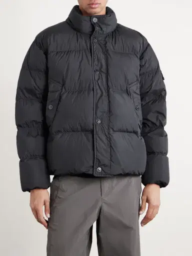 Stone Island Quilted Crinkled Recycled-Nylon Down Jacket - Men | Thumbnail 3