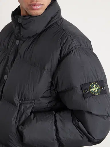 Stone Island Quilted Crinkled Recycled-Nylon Down Jacket - Men | Thumbnail 5