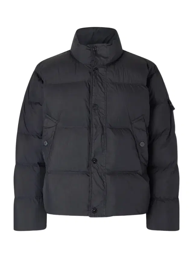 Quilted Crinkled Recycled-Nylon Down Jacket - Men Quilted Crinkled Recycled-Nylon Down Jacket - Men