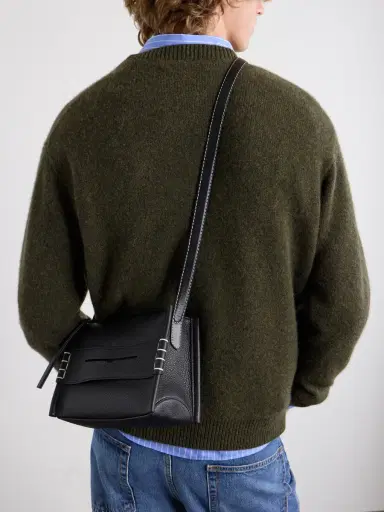 JW Anderson Loafer Leather Messenger Bag - Men | Thumbnail 3 JW Anderson Loafer Leather Messenger Bag - Men | Thumbnail 3
