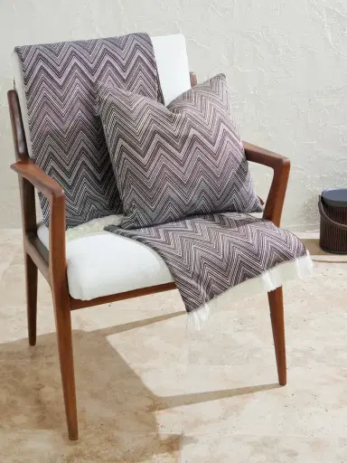 Missoni Home Timmy Fringed Striped Wool Throw - Men | Thumbnail 2