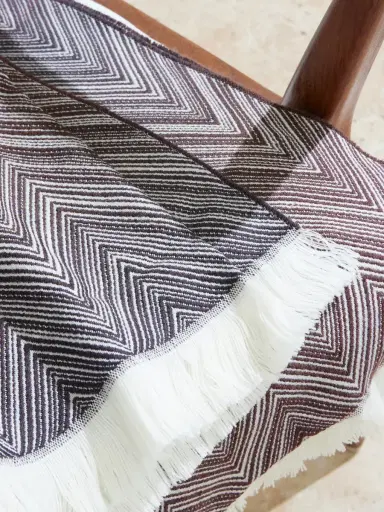 Missoni Home Timmy Fringed Striped Wool Throw - Men | Thumbnail 3