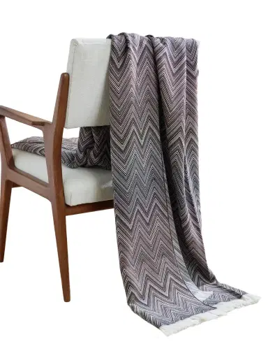 Missoni Home Timmy Fringed Striped Wool Throw - Men | Thumbnail 1