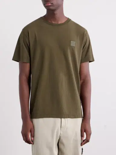Stone Island STONE ISLAND GHOST Logo-Appliquéd Cotton-Jersey T-Shirt - Men | Thumbnail 3 Stone Island STONE ISLAND GHOST Logo-Appliquéd Cotton-Jersey T-Shirt - Men | Thumbnail 3