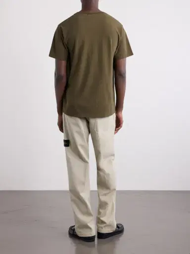 Stone Island STONE ISLAND GHOST Logo-Appliquéd Cotton-Jersey T-Shirt - Men | Thumbnail 4 Stone Island STONE ISLAND GHOST Logo-Appliquéd Cotton-Jersey T-Shirt - Men | Thumbnail 4