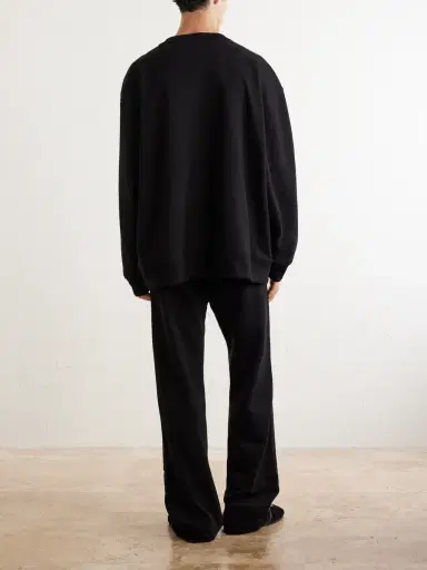Dries Van Noten Hamer Straight-Leg Cotton-Jersey Sweatpants - Men | Thumbnail 4