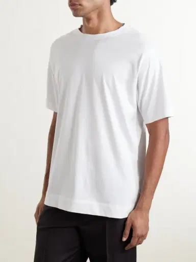 Dries Van Noten Hertz Cotton-Jersey T-Shirt - Men | Thumbnail 3