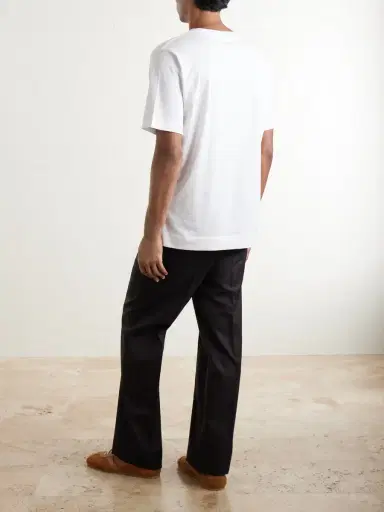 Dries Van Noten Hertz Cotton-Jersey T-Shirt - Men | Thumbnail 4