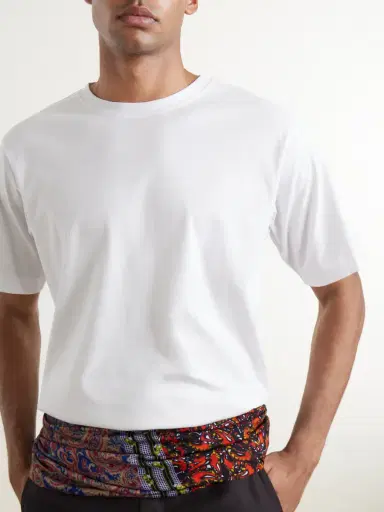Dries Van Noten Hertz Cotton-Jersey T-Shirt - Men | Thumbnail 5