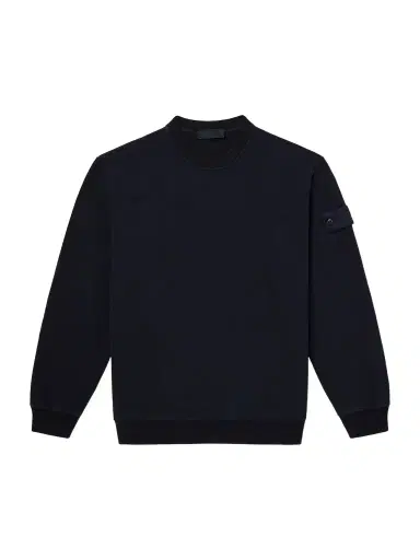 Stone Island STONE ISLAND GHOST Logo-Appliquéd Stretch Cotton-Jersey Sweatshirt - Men | Thumbnail 1 Stone Island STONE ISLAND GHOST Logo-Appliquéd Stretch Cotton-Jersey Sweatshirt - Men | Thumbnail 1