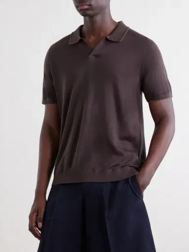 Onia Merino Wool Polo Shirt - Men | Thumbnail 3
