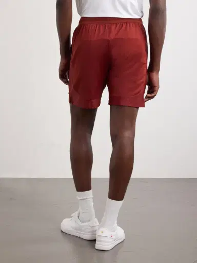 lululemon Straight-Leg Mesh-Trimmed Recycled-Jersey Tennis Shorts - Men | Thumbnail 4 lululemon Straight-Leg Mesh-Trimmed Recycled-Jersey Tennis Shorts - Men | Thumbnail 4