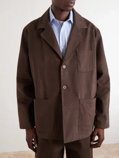De Bonne Facture Traveler Cotton-Twill Suit Jacket - Men | Thumbnail 3 De Bonne Facture Traveler Cotton-Twill Suit Jacket - Men | Thumbnail 3