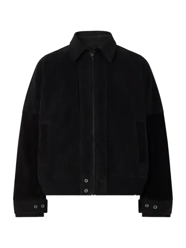 ADON Suede-Trimmed Cotton-Moleskin Bomber Jacket - Men
